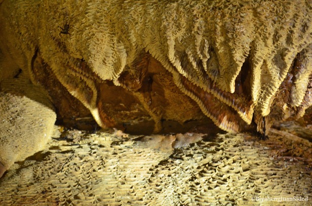 one of the formations that you can see inside the cave